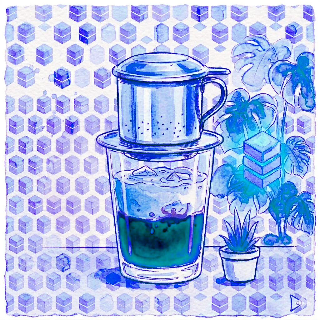 Cà phê muối — Vietnamese salted coffee from Hà Nội