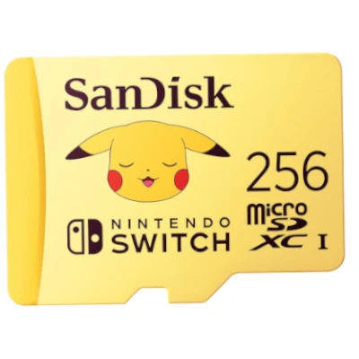 SanDisk Nintendo Switch Pokémon Pikachu microSD Card