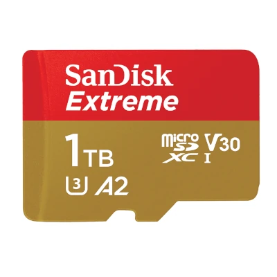 SanDisk Extreme microSD V30 SD card - 45USD